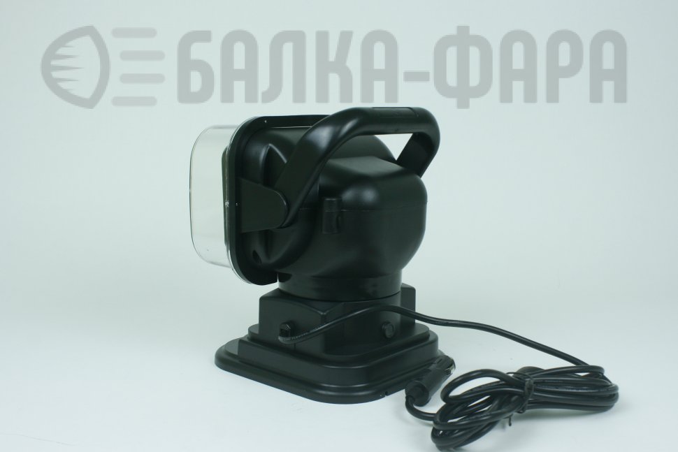 Ксеноновый фароискатель с ПДУ, черный 12V