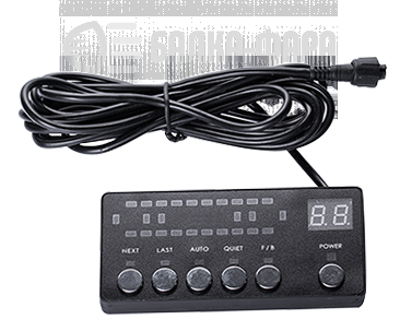 Балка проблесковая 220W желтая 12-24V