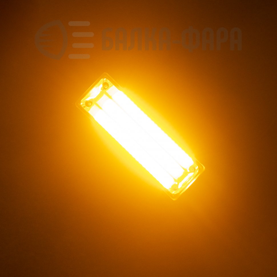 Фара проблесковая  10W 12-24V желтая