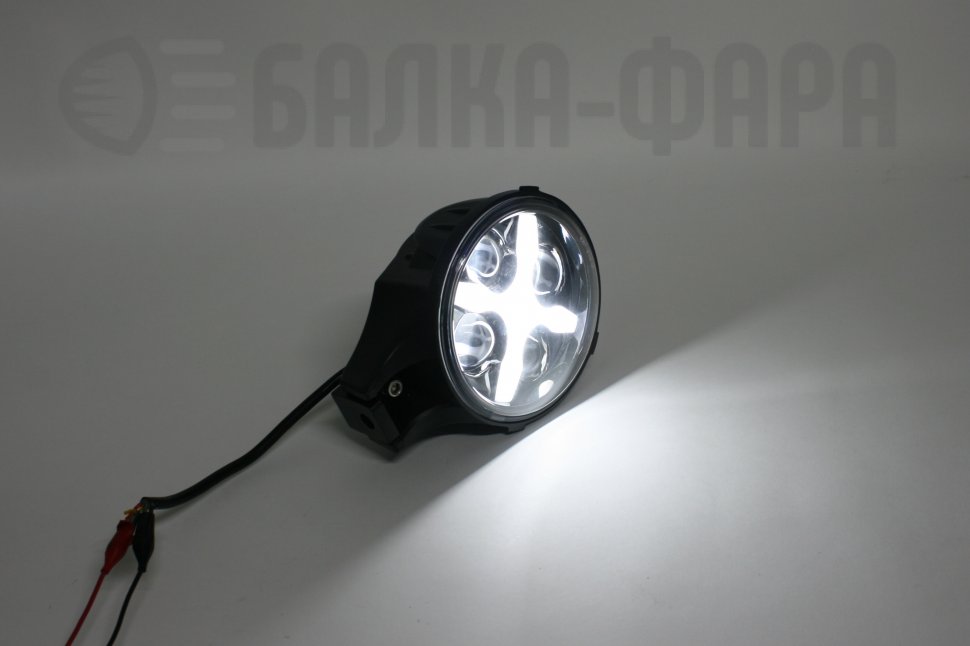 Светодиодная фара на 60 Ватт с ДХО, серия 9060